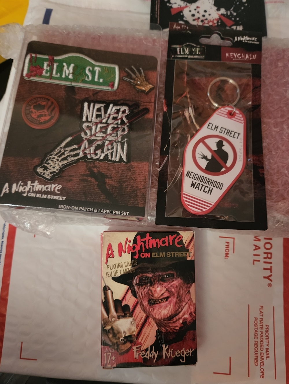NWT Freddy Krueger Halloween Horror Lot